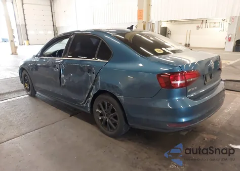 2017 Volkswagen Jetta 1.4T Se z USA, uszkodzony, nr VIN 3VWDB7AJ3HM387340